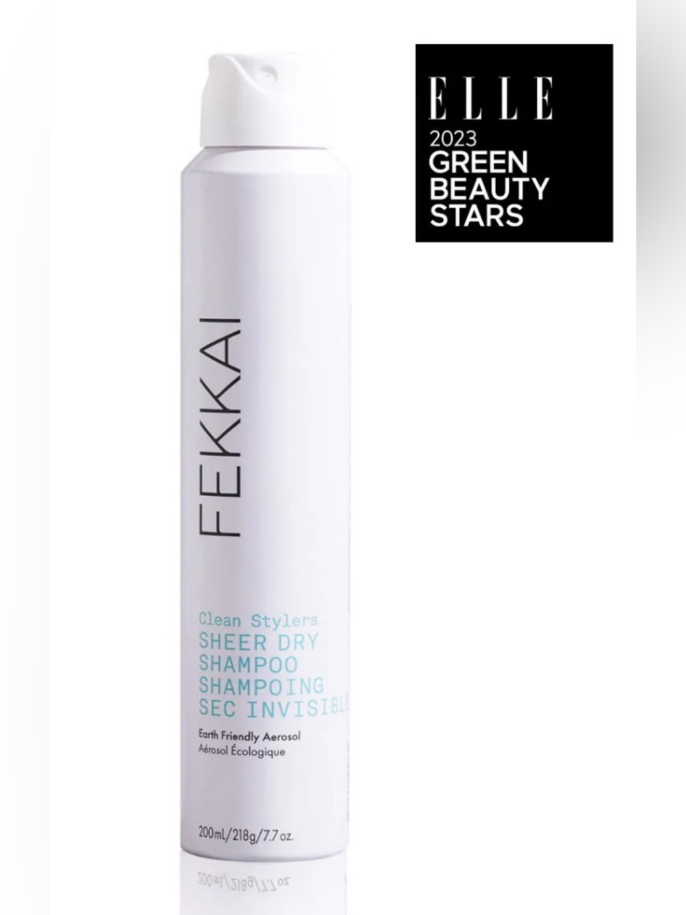 Fekkai Sheer Dry Shampoo/Clean Stylers/Earth Friendly Full Size Aerosol